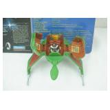 Star Trek The Next Generation Interspace Series. Klingon Bird of Prey Ship Play Set (with original cardboard packaging)