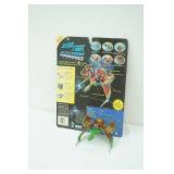 Star Trek The Next Generation Interspace Series. Klingon Bird of Prey Ship Play Set (with original cardboard packaging)