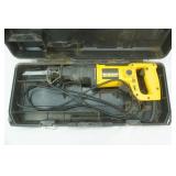 DeWalt Reciprocating Saw and Case. DW306