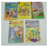 5ct Vintage Comic Books