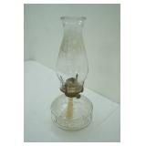 Vintage Pressed Glass Oil Lamp