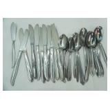 Vintage Stainless Steel Spoons and Butter Knives