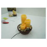 NEW Relax Fountain. Complete, LED Lights, Relaxing Water Fountain