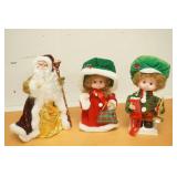 Animated Christmas Figurines