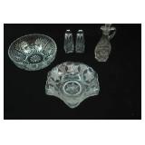 Collection of Clear Vintage Glass Pieces