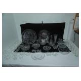 Collection of Clear Vintage Glass Pieces