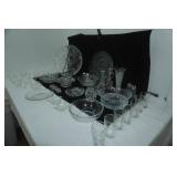 Collection of Clear Vintage Glass Pieces