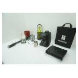Espresso Machine, travel grill, fire poker, pewter mug, and more