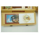 Walt Disney Watch Collectors Club Wooden Train Set. Engine and 6 Cars