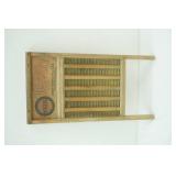 12.5"x24" Antique National Washboard Co. No. 801