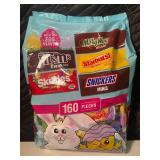 SCOT 1 - Assorted Candy Mix: Milky Way Minis, M&M's Fun Size, Skittles & Starburst (160 Pieces)