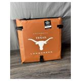 Cooler Stadium Cushion with Back - University of Texas Longhorns - Brand New