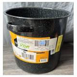 Granite Ware Stock Pot With Steamer Insert - New