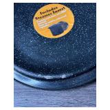 Granite Ware Stock Pot With Steamer Insert - New