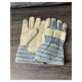 Majestic 1520 Pigskin Palm Leather Work Gloves, Size Men