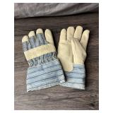 Majestic 1520 Pigskin Palm Leather Work Gloves, Size Men