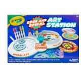 Crayola Spin and Spiral Art Station Craft Kit - Brand New