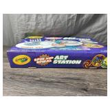Crayola Spin and Spiral Art Station Craft Kit - Brand New