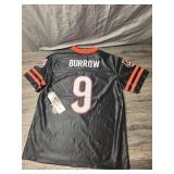 Cincinnati Bengals Joe Burrow #9 Youth Large NFL Team Apparel Jersey - Brand New