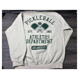 Pickleball Athletics Department Sweatshirt, Size Adult Medium - Brand New