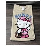 Hello Kitty Howdy T-shirt Size Adult XXL - Brand New