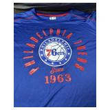 NBA Philadelphia 76ers Longsleeve Shirt, Size Men