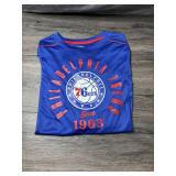 NBA Philadelphia 76ers Longsleeve Shirt, Size Men