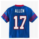 Buffalo Bills Josh Allen #17 NFL Football Jersey, Size Youth Medium - Brand New