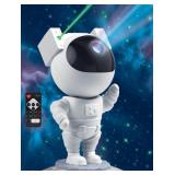 Galaxy Astronaut Light Projector With Remote - Brand New