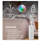 Homedics Portable Ultrasonic Humidifier - Brand New
