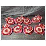 Target Bullseye Reusable Tote Bags, 8 Total - Brand New