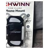 Schwinn SW80276WM-4 Side Clamp Phone Mount - Brand New