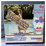 Hello Kitty Suntanner Pool Float - Brand New