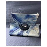 Blue Marble Pattern Tablet Folio Case - New
