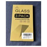 MR SHIELD Glass 3 Pack Screen Protector for iPhone X/XS/10 - Brand New