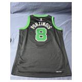 Nike Jordan Boston Celtics Nike Kristaps Porzingis #8 Size Youth Medium NBA Jersey, $100 Retail - Brand New