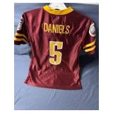Washington Commanders Jayden Daniels #5 Size Youth Medium NFL Jersey - Brand New