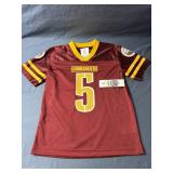 Washington Commanders Jayden Daniels #5 Size Youth Medium NFL Jersey - Brand New