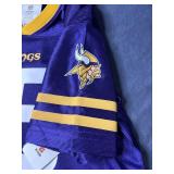 Minnesota Vikings NFL #18 Justin Jefferson Size Youth Small Team Apparel Brand Jersey -  Brand New