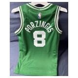 Boston Celtics Nike Kristaps Porzingis #8 Size Youth Small NBA Jersey, $95 Retail - Brand New