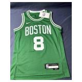 Boston Celtics Nike Kristaps Porzingis #8 Size Youth Small NBA Jersey, $95 Retail - Brand New