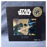 Star Wars Disney Fine Art Collection 1000 Piece Puzzle - Brand New
