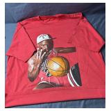 Michael Jordan Iconic Chicago Bulls Graphic T-Shirt, Size Men