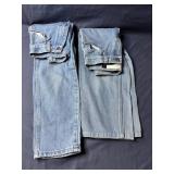 Youth Denim Jeans Size 10S, 2 Total