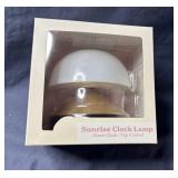 Sunrise Clock Lamp - Brand New