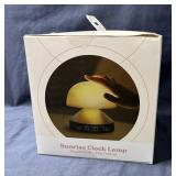 Sunrise Clock Lamp - Brand New