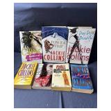 Jackie Collins Books - 7 Total - 3 hardcover and 4 paperback