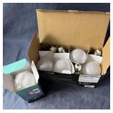 UltraLast A19 LED Dimmable Lightbulbs 8-Pack and Kasa Smart Wi-Fi Multicolor Bulb