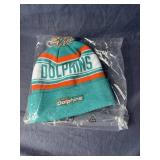 Miami Dolphins NFL Football Team Apparel Beanie Hat, Size Youth OSFM - Brand New