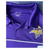 Minnesota Vikings NFL Football Polo Shirt, Size Adult Small - Brand New